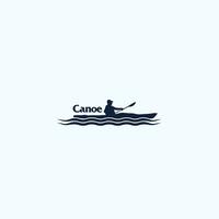 canoë logo vecteur