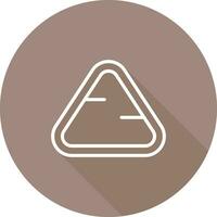 icône de vecteur de triangle