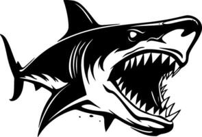 requin - haute qualité vecteur logo - vecteur illustration idéal pour T-shirt graphique