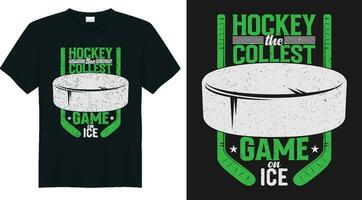 le hockey jeu t chemise conception vecteur