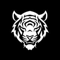 tigre - minimaliste et plat logo - vecteur illustration