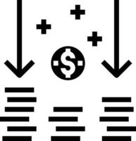 banque la finance icône symbole vecteur image. illustration de le devise échange investissement financier économie banque conception image