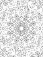 mandala. mandala coloration pages. floral mandala coloration pages. fleur vecteur