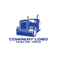 remorquage un camion un service logo vecteur