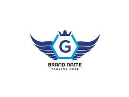 g moderne lettre logo conception vecteur