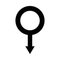 femelle vecteur glyphe icône pour personnel et commercial utiliser.