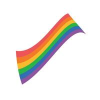 vecteur lgbt drapeau arc en ciel drapeau lgbtq fierté