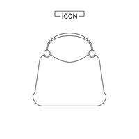 achats sac icône symbole graphique recours vecteur