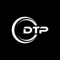 dtp logo conception, inspiration pour une unique identité. moderne élégance et Créatif conception. filigrane votre Succès avec le frappant cette logo. vecteur