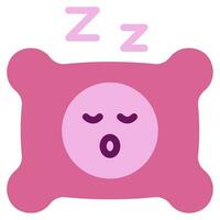 sommeil qualité icône illustration vecteur