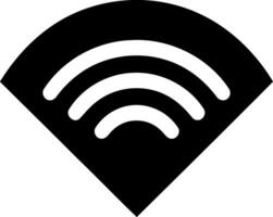 sans fil l'Internet Wifi icône vecteur