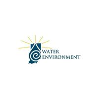 Indiana l'eau environnement logo conception vecteur