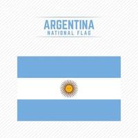 drapeau national de l'argentine vecteur