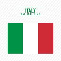 drapeau national de l'italie vecteur