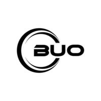 bouo logo conception, inspiration pour une unique identité. moderne élégance et Créatif conception. filigrane votre Succès avec le frappant cette logo. vecteur