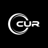 cur logo conception, inspiration pour une unique identité. moderne élégance et Créatif conception. filigrane votre Succès avec le frappant cette logo. vecteur