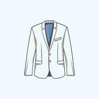 blazer vecteur agrafe art illustration