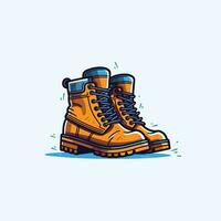 bottes vecteur agrafe art illustration