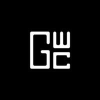 gwc lettre logo vecteur conception, gwc Facile et moderne logo. gwc luxueux alphabet conception