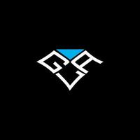 gla lettre logo vecteur conception, gla Facile et moderne logo. gla luxueux alphabet conception