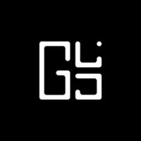 glj lettre logo vecteur conception, glj Facile et moderne logo. glj luxueux alphabet conception