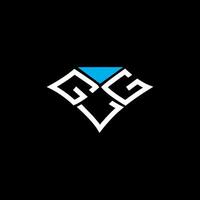 glg lettre logo vecteur conception, glg Facile et moderne logo. glg luxueux alphabet conception