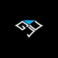 gju lettre logo vecteur conception, gju Facile et moderne logo. gju luxueux alphabet conception