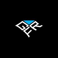 gfr lettre logo vecteur conception, gfr Facile et moderne logo. gfr luxueux alphabet conception