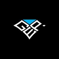 gep lettre logo vecteur conception, gep Facile et moderne logo. gep luxueux alphabet conception