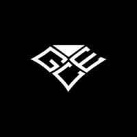 GCE lettre logo vecteur conception, GCE Facile et moderne logo. GCE luxueux alphabet conception