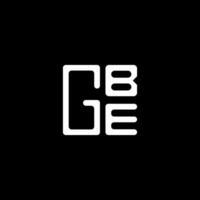 gbe lettre logo vecteur conception, gbe Facile et moderne logo. gbe luxueux alphabet conception