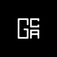 gca lettre logo vecteur conception, gca Facile et moderne logo. gca luxueux alphabet conception