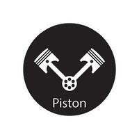 piston icône vecteur