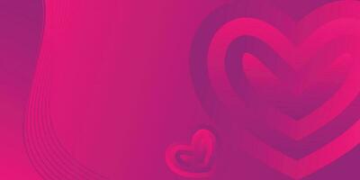 l'amour thème Contexte avec cœur icône. vecteur illustration pour bannières, salutation cartes, dépliants, social médias, dépliants. romantique fond d'écran, beau, affection.