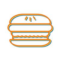 icône de vecteur de hamburger