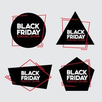 Illustration vectorielle de vente vendredi noir vecteur