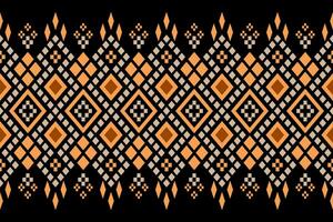 traverser point coloré géométrique traditionnel ethnique modèle ikat sans couture modèle abstrait conception pour en tissu impression tissu robe tapis rideaux et sarong aztèque africain Indien indonésien vecteur