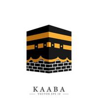 kaaba symbole. isolé vecteur illustration