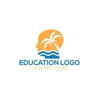 minimal éducation logo conception modèle, le concept vecteur