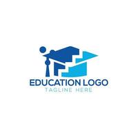 formation carrière logo conception vecteur