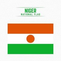 drapeau national du niger vecteur
