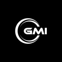 gmi logo conception, inspiration pour une unique identité. moderne élégance et Créatif conception. filigrane votre Succès avec le frappant cette logo. vecteur