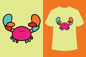 conception de t-shirt pour enfants vecteur