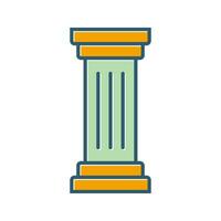 icône de vecteur de colonne