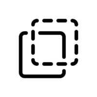 transparence icône dans branché plat style isolé sur blanc Contexte. transparence silhouette symbole pour votre site Internet conception, logo, application, ui. vecteur illustration, eps10.