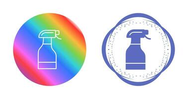 icône de vecteur de pulvérisation de nettoyage