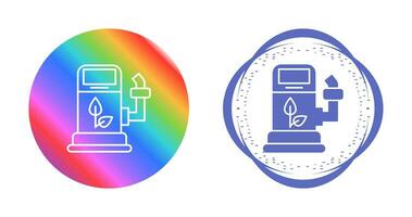icône de vecteur de carburant écologique