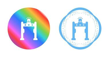 icône de vecteur de détecteur de métaux