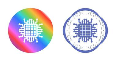 icône de vecteur de processeur