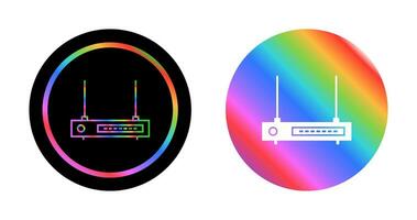 icône de vecteur de routeur wifi